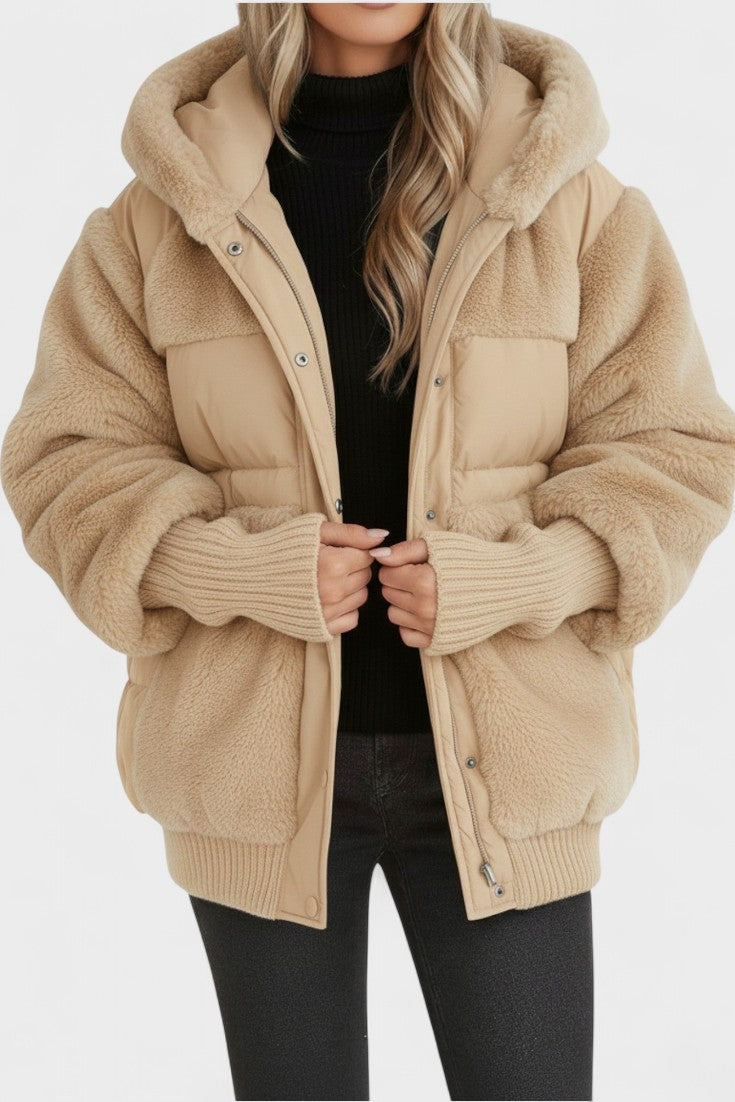 Lena | Luxe donsjas met capuchon