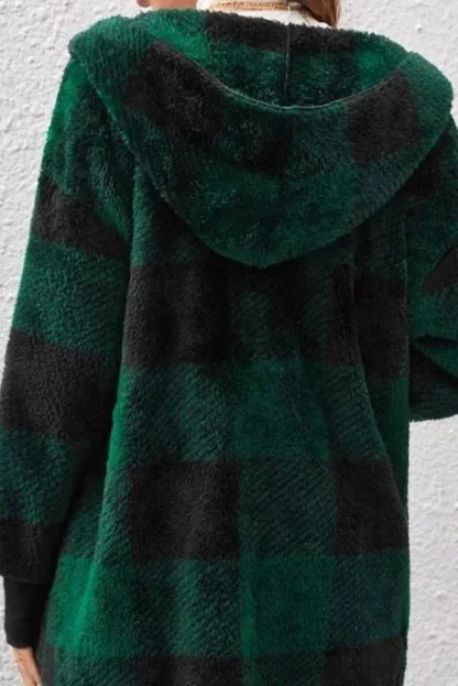 Alberte | Geruite hoodie