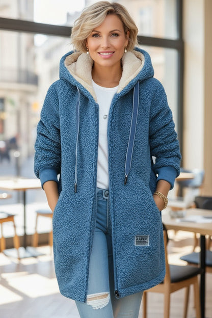Birgitta™ | Elegant fleecejakke i nordisk design