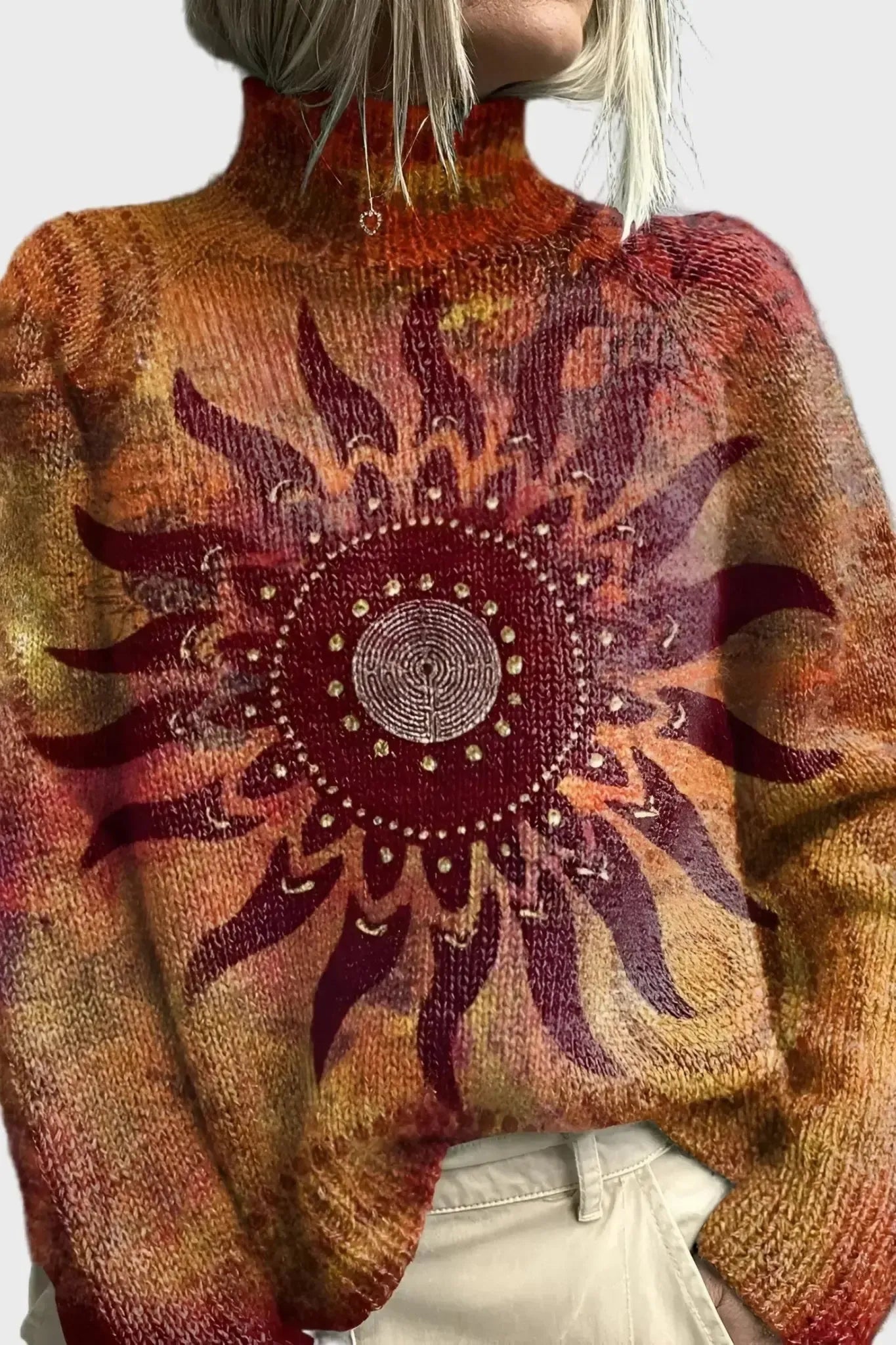 Camilla | Gebreide trui Tribal
