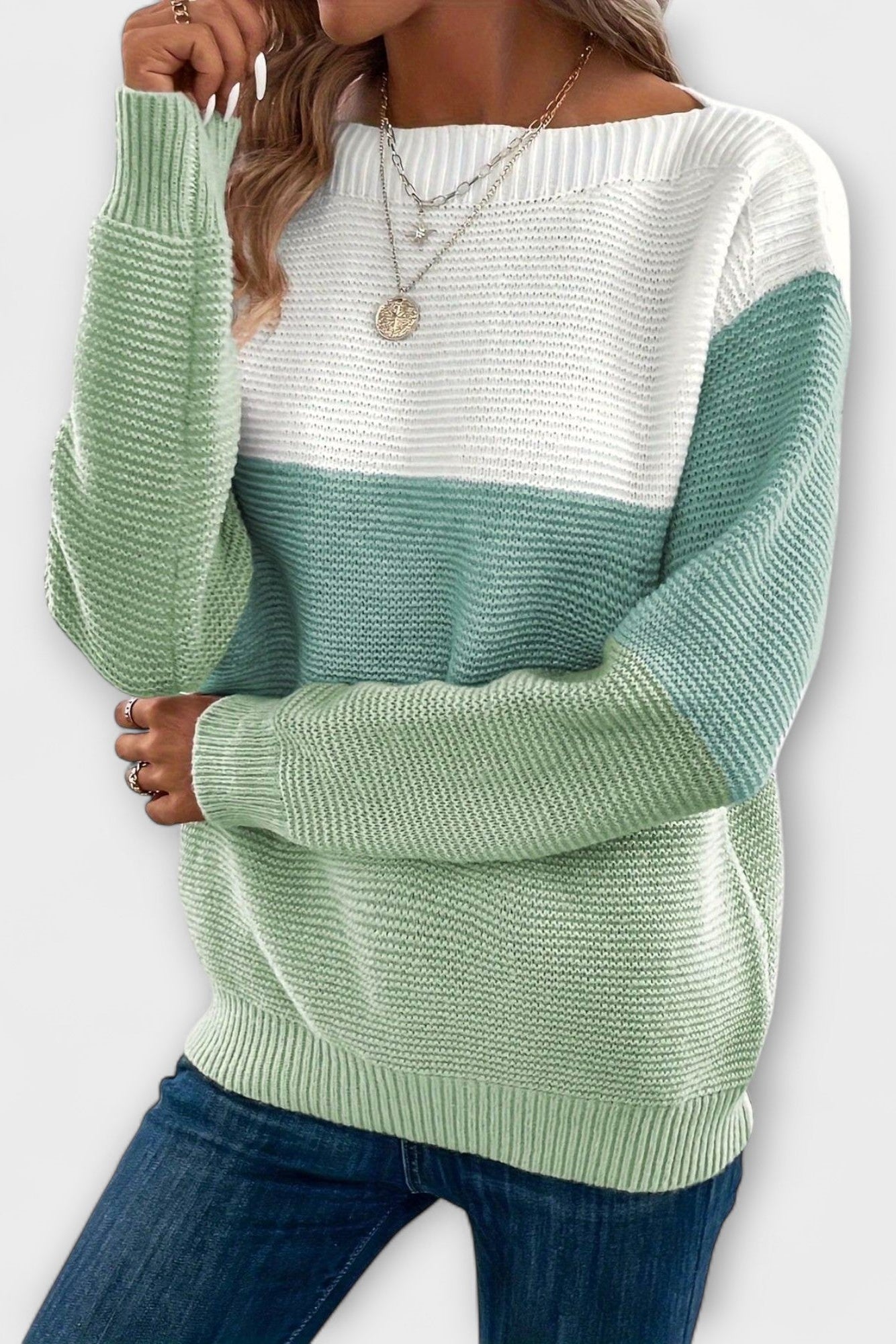 Clara | Patchwork trui