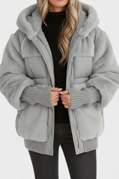 Lena | Luxe donsjas met capuchon