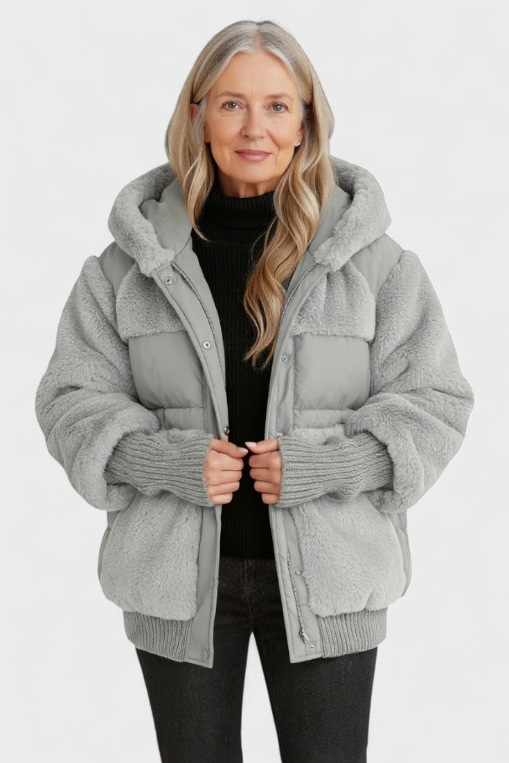 Lena | Luxe donsjas met capuchon