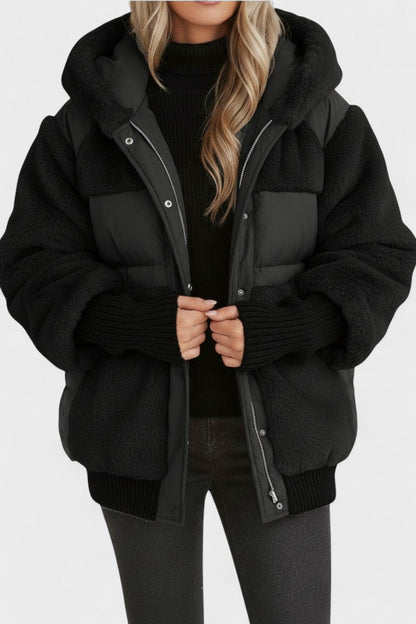 Lena | Luxe donsjas met capuchon