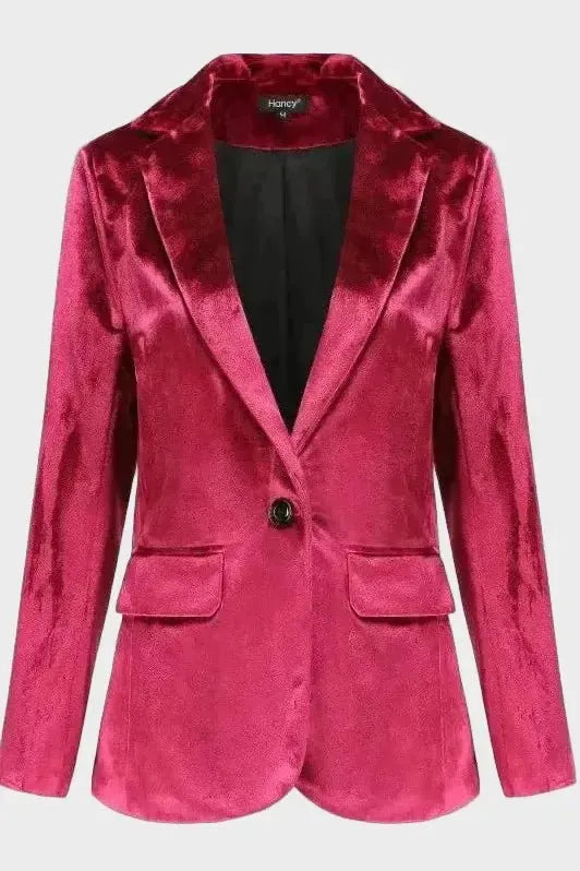 Marie | Sammet blazer