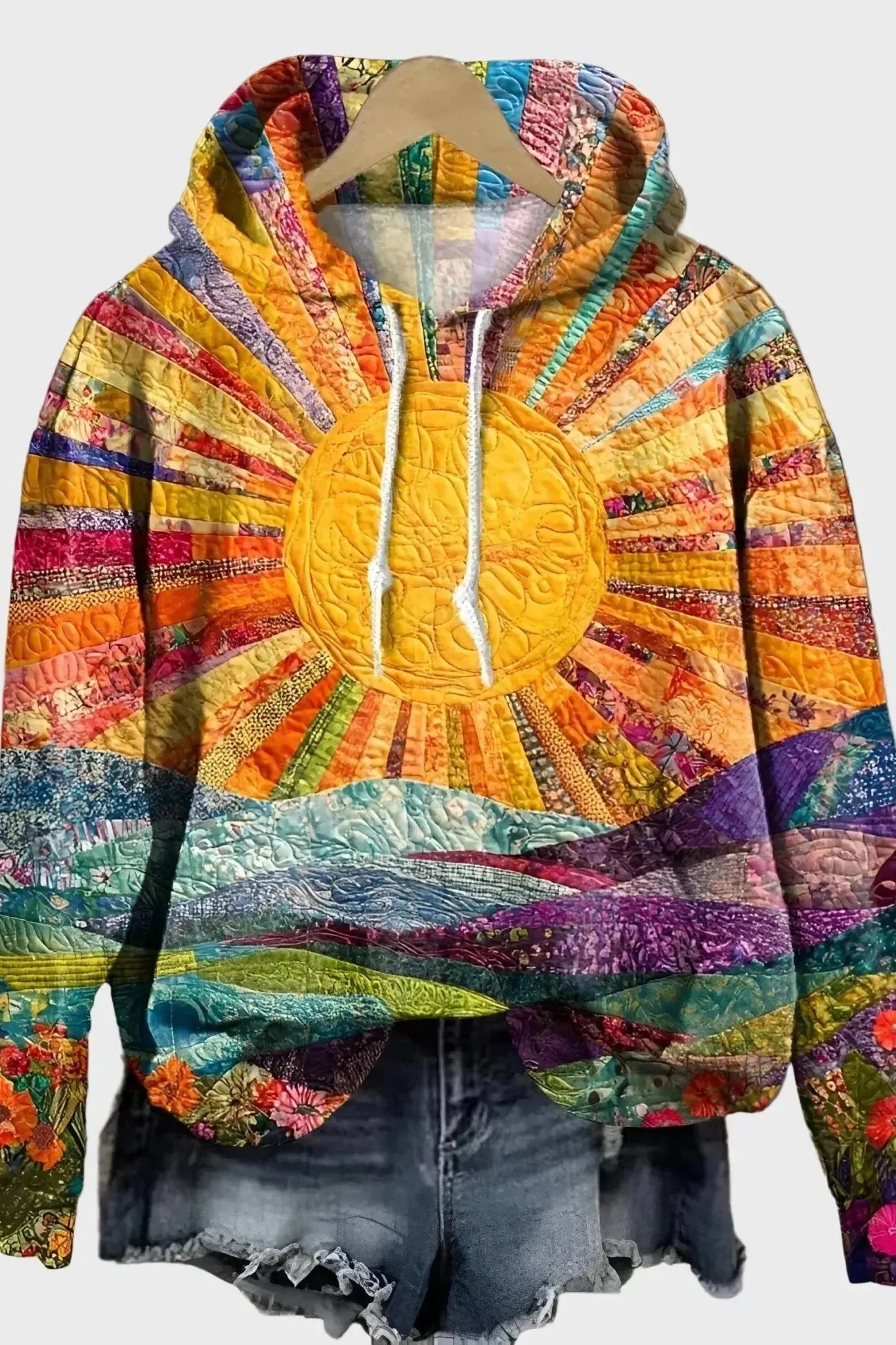 Viola | Sweater met zonnemotief